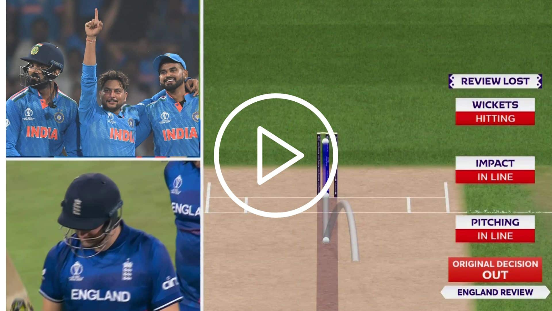 [Watch] Kuldeep Yadav's Wily Delivery Leaves Liam Livingstone Plumb in Front